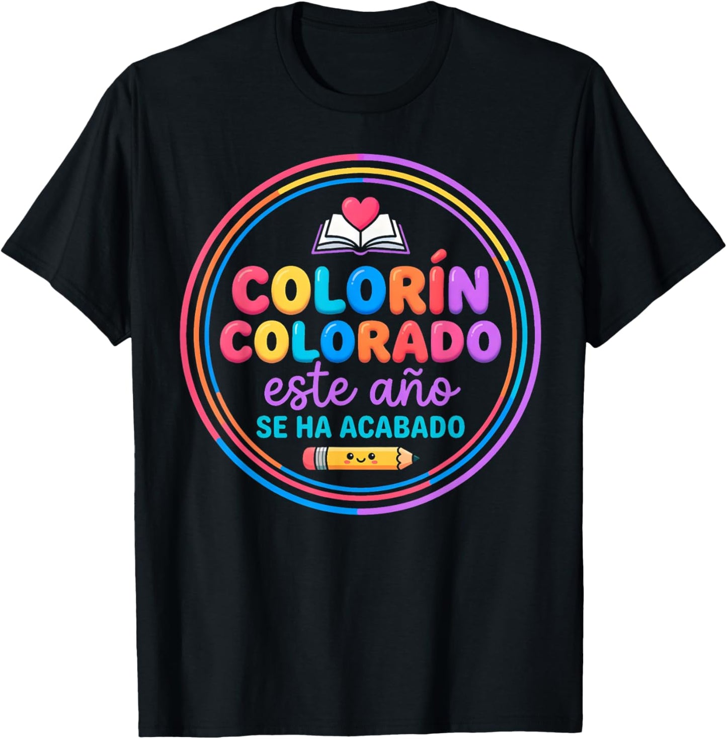 Colorín Colorado Este Año Se Ha Acabado Funny Spanish T-Shirt - T-Shirt | Black