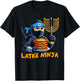 Latke Ninja Chanukah Hanukkah Food Jewish T-Shirt - T-Shirt | Black