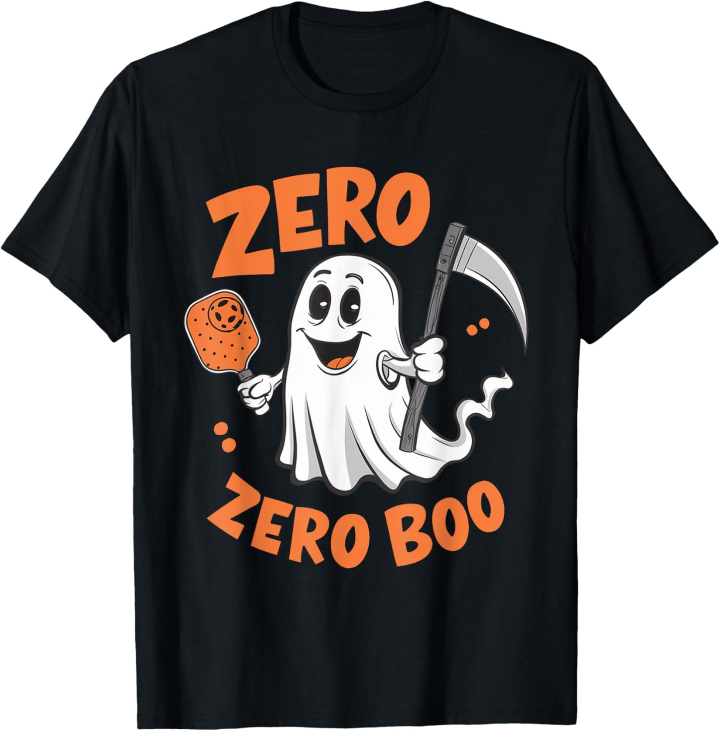 Pickleball Paddleball Lover Player Coach Halloween Men Women T-Shirt - T-Shirt | Black