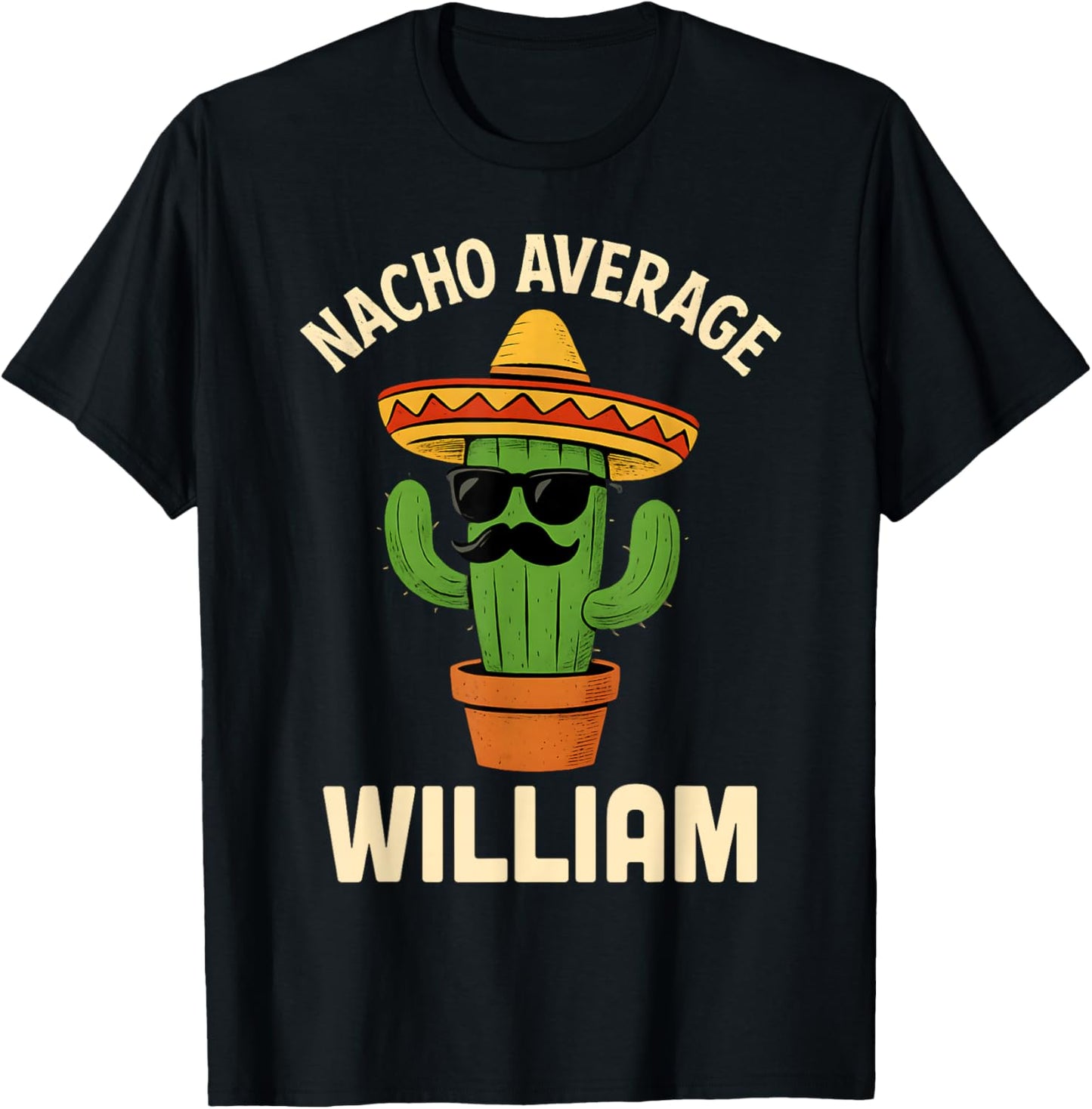 William Gifts Birthday Funny Personalized Custom Name T-Shirt - T-Shirt | Black