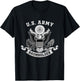 Baumholder Germany Military Base Eagle Emblem Vintage Gifts T-Shirt - T-Shirt | Black