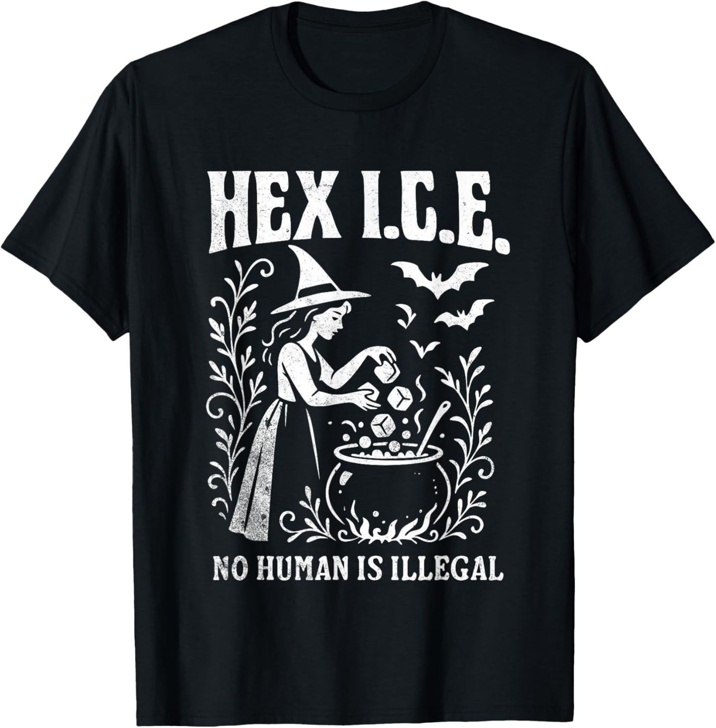 Abolish ICE Halloween T-Shirt - T-Shirt | Black