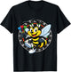 Funny Wasp Darts Player Ally Pally Dartboard Design T-Shirt - T-Shirt | Black