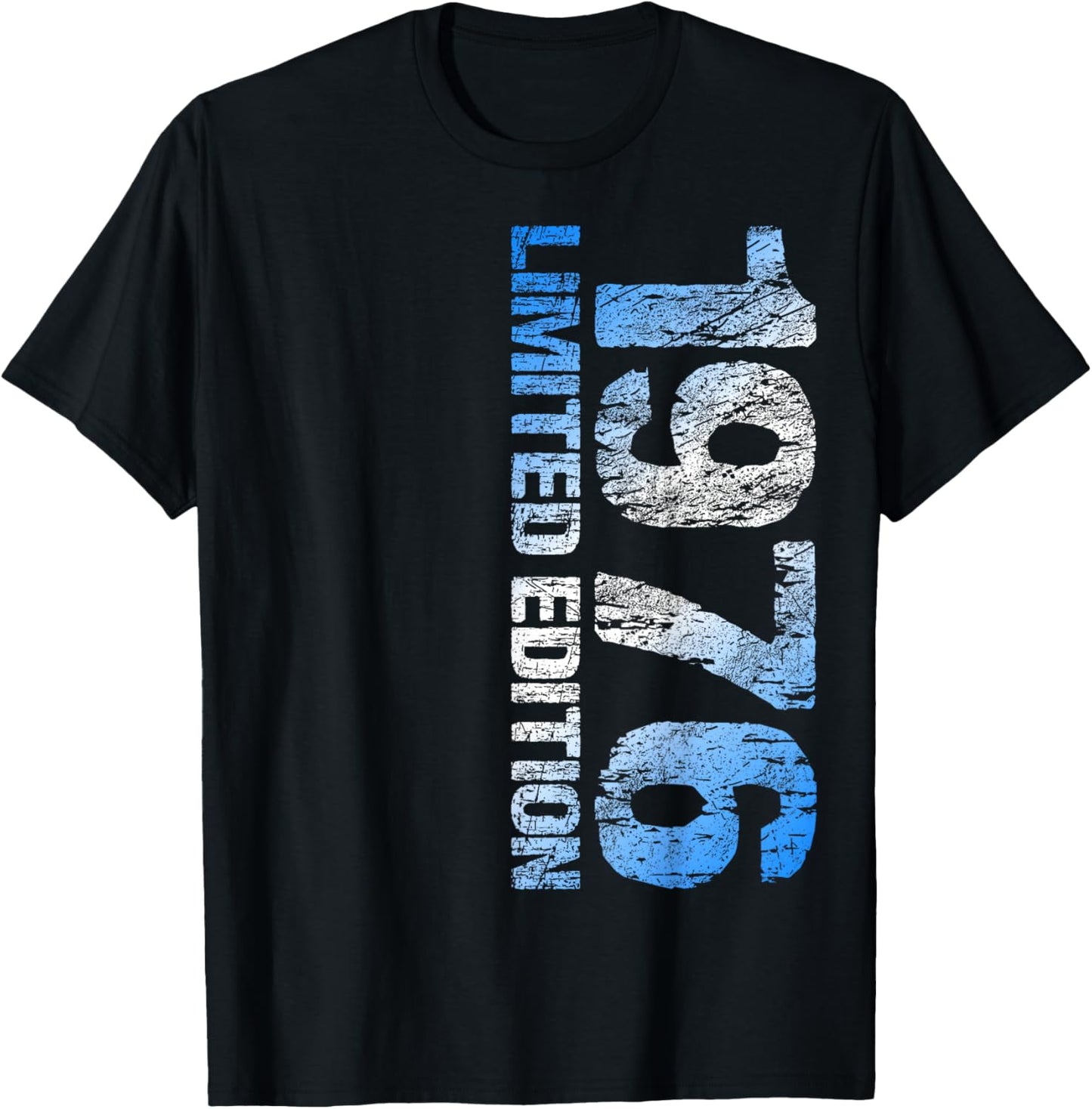 1976 Man Woman 50th Birthday Limited Edition 50 T-Shirt - T-Shirt | Black