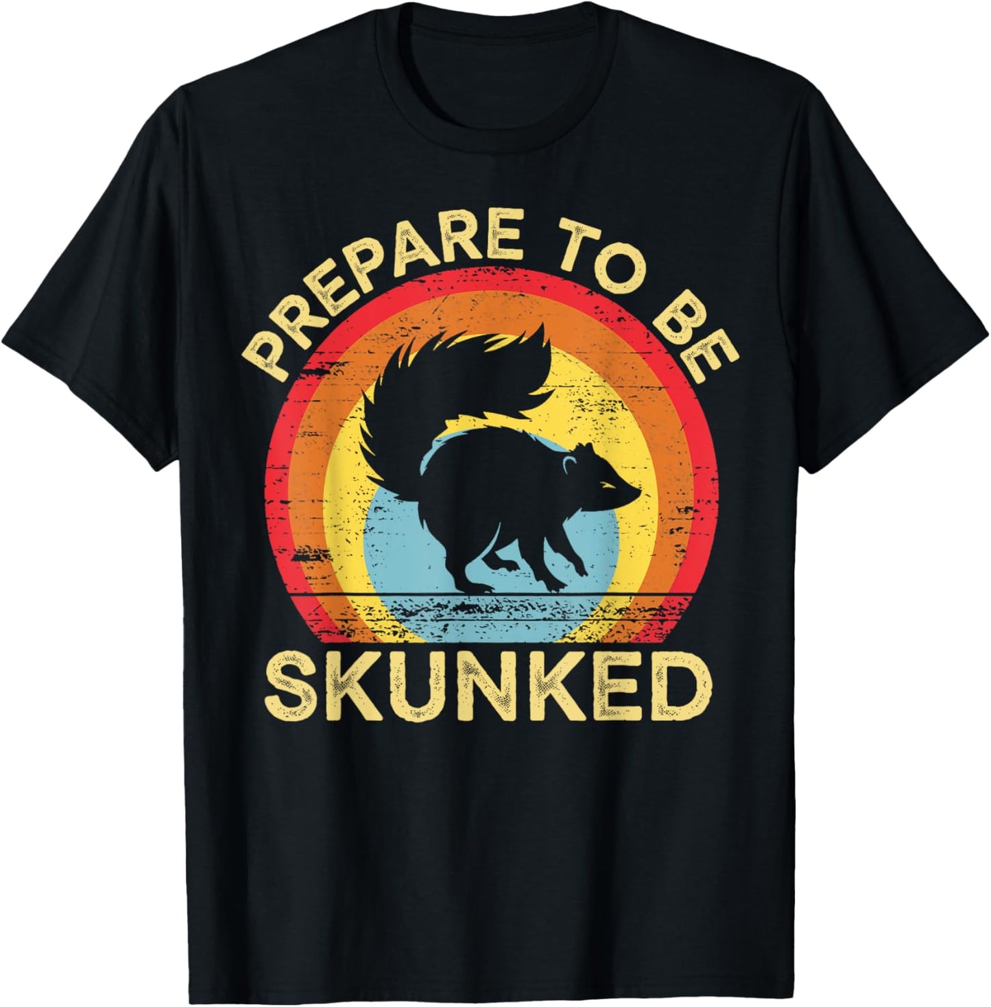 Prepare To Be Skunked Cribbage Lover Gifts Women Kid T-Shirt - T-Shirt | Black