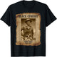 ISOM Dart Black Cowboy African American Western Outlaw T-Shirt - T-Shirt | Black