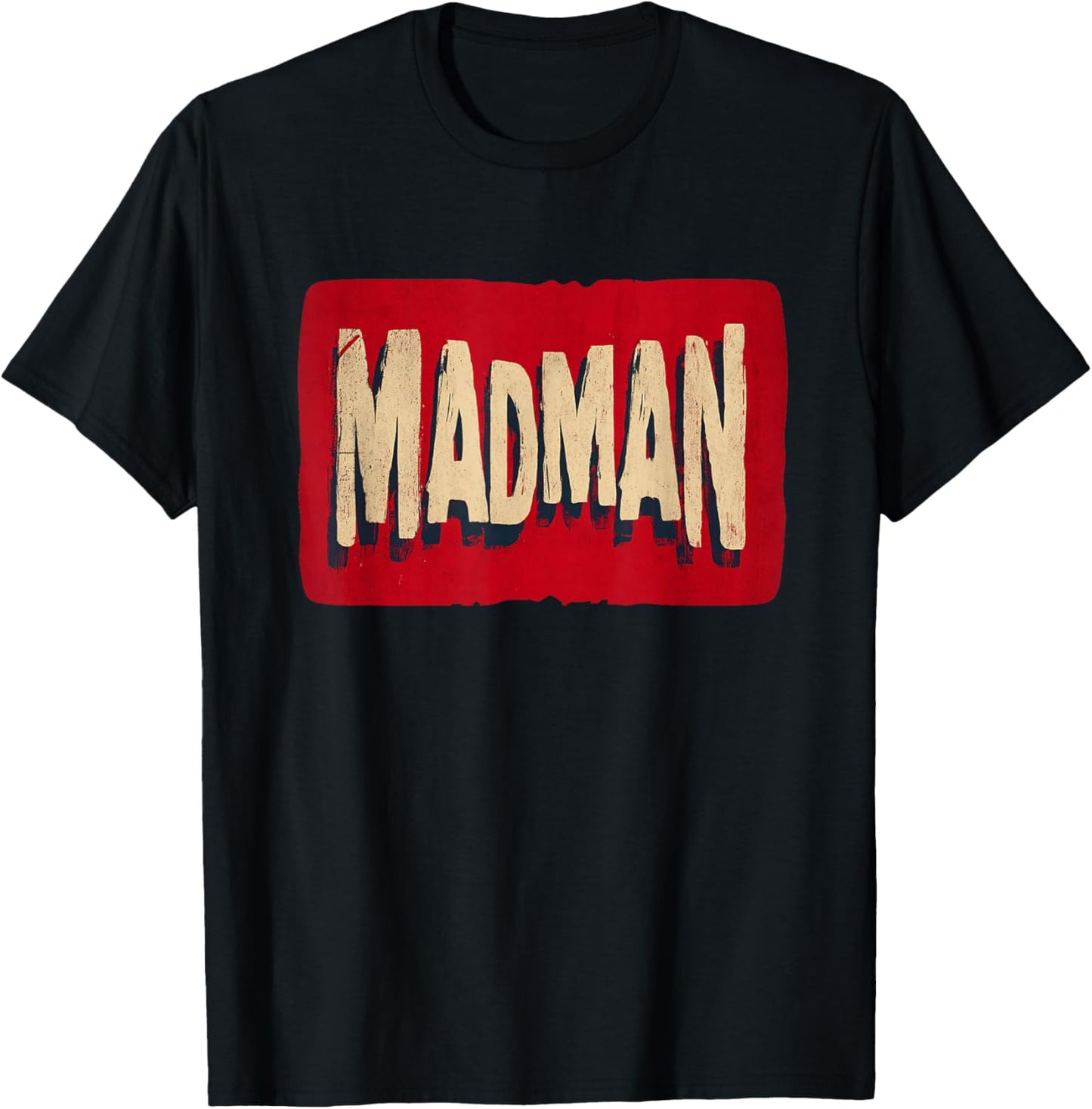 Nice Madman Statement Look T-Shirt - T-Shirt | Black