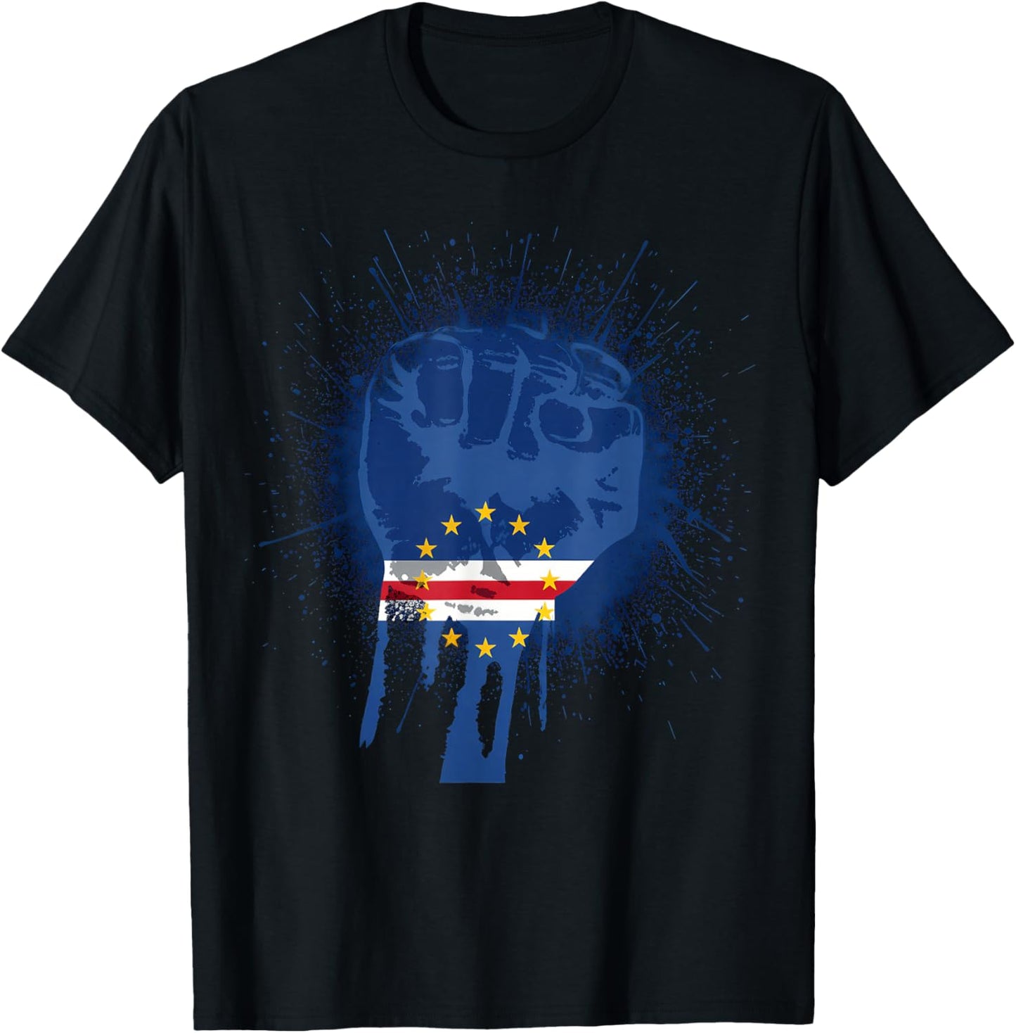 Drapeau Cap-Vert Cap-Vert Racines Cap-Verdiennes T-Shirt - T-Shirt | Black