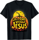 Life Is Scary Without Jesus Funny Spooky Halloween Christian T-Shirt - T-Shirt | Black
