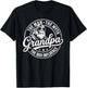 The Man The Myth Grandpa The Bad Influence Monkey T-Shirt - T-Shirt | Black