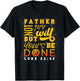Father Thy Will Be Done Luke 22:42 T-Shirt - T-Shirt | Black