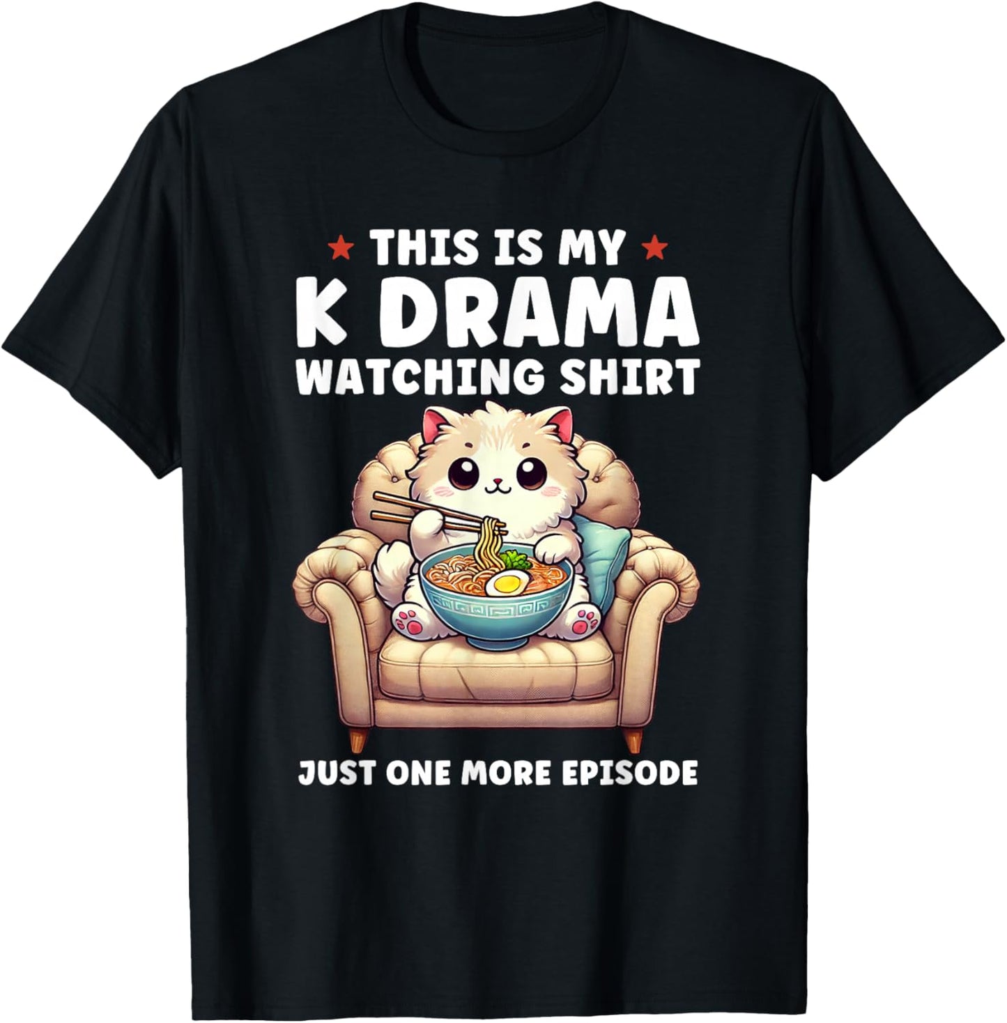 This is My K Drama Watching Shirt Korean Drama K-Drama T-Shirt - T-Shirt | Black