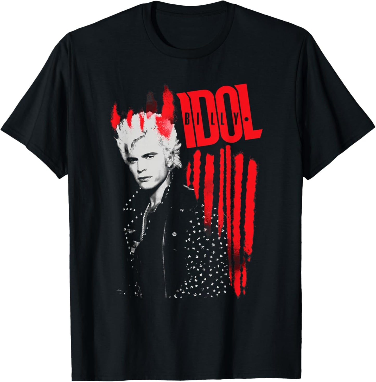 Billy Idol - Horns T-Shirt - T-Shirt | Black