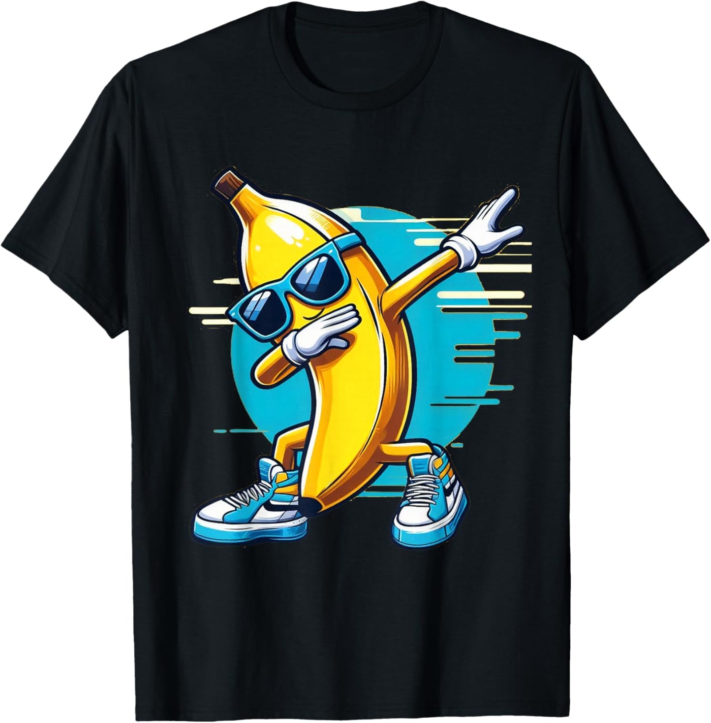 Banana Shirt Banana Costume Adult Men Kids T-Shirt - T-Shirt | Black