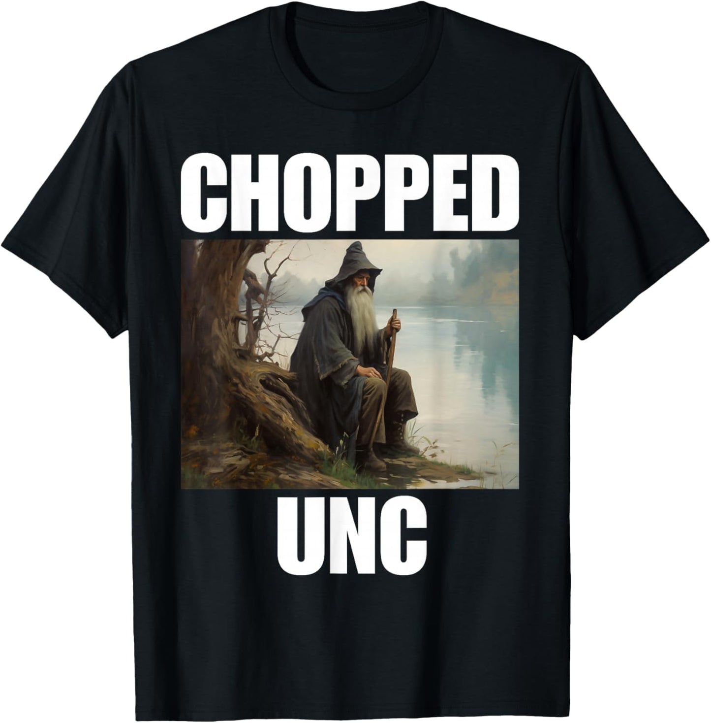Chopped UNC T-Shirt - T-Shirt | Black