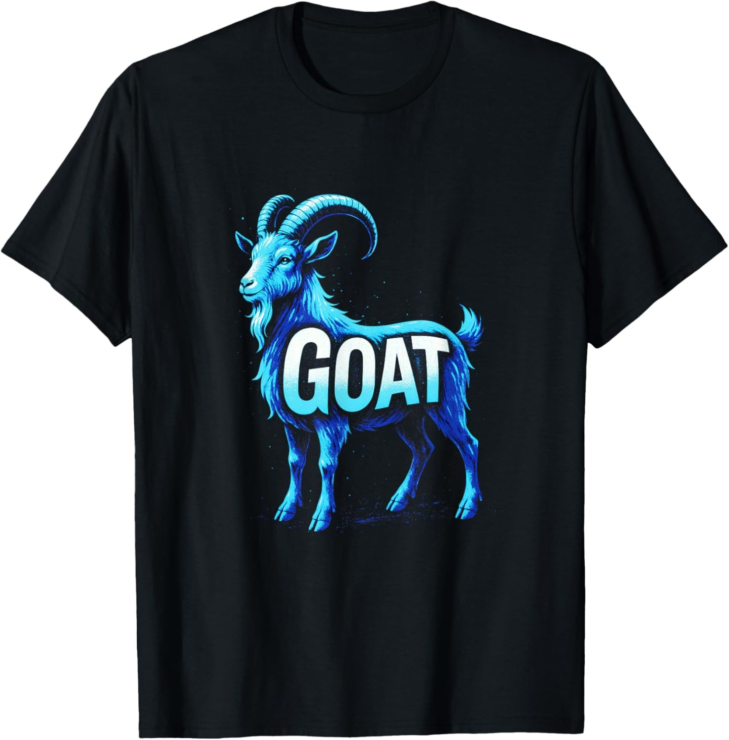 Goat - Animal Art for Goat Enthusiasts T-Shirt - T-Shirt | Black