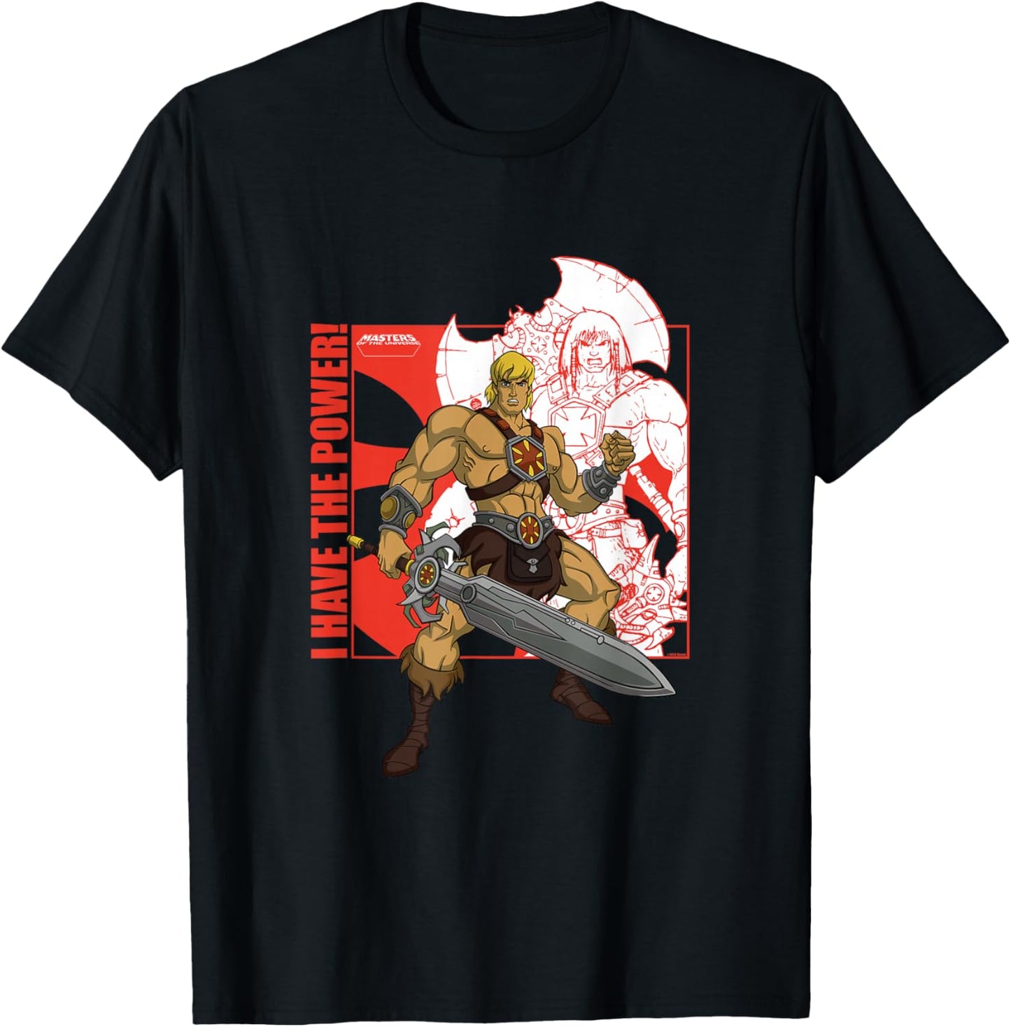 Masters of The Universe - I Have The Power T-Shirt - T-Shirt | Black