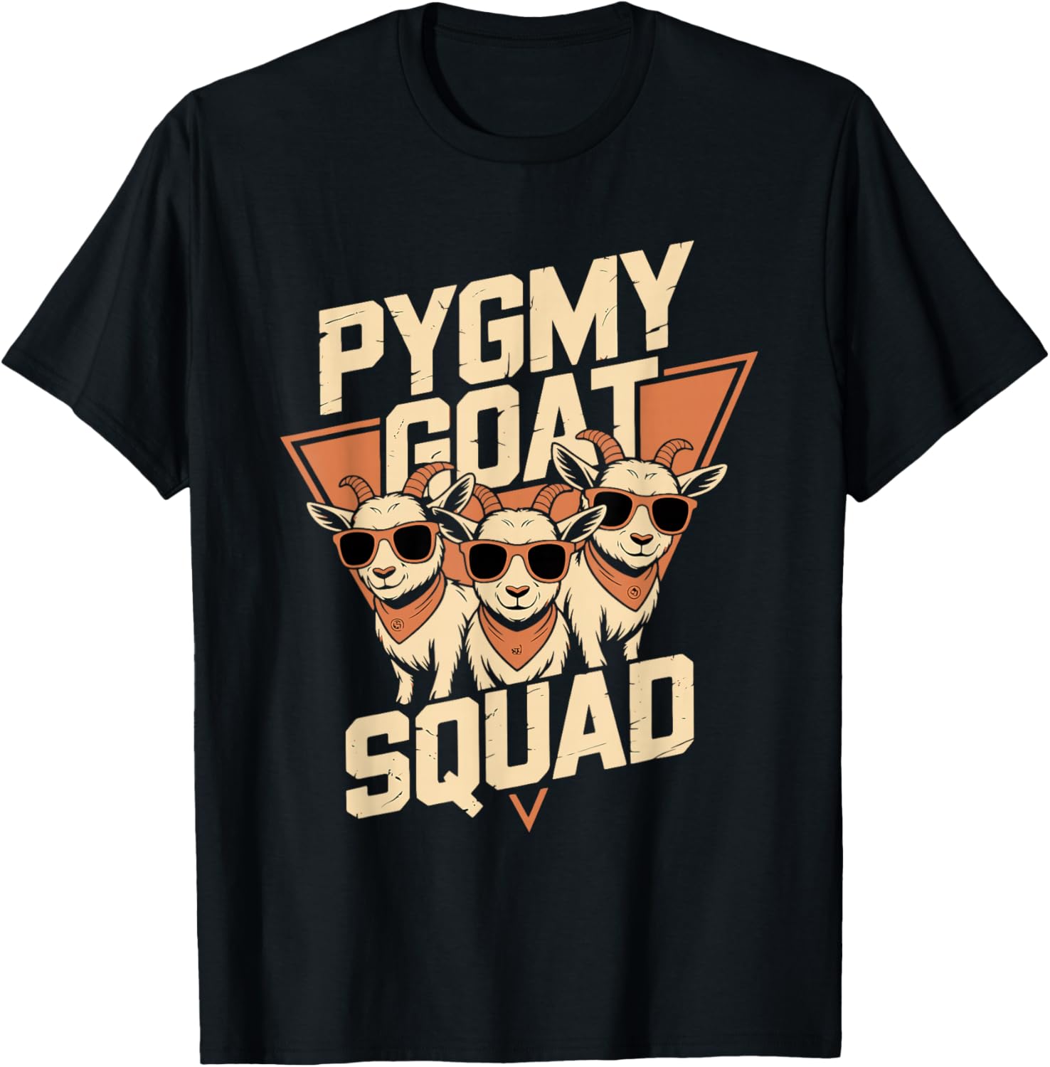 Pygmy Goat Mom Boer Goat Squad Farm Animals T-Shirt - T-Shirt | Black