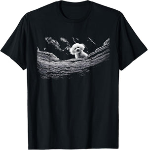 Silence of The Lamb Dog A Little Lamb in the Killer Silence T-Shirt - T-Shirt | Black