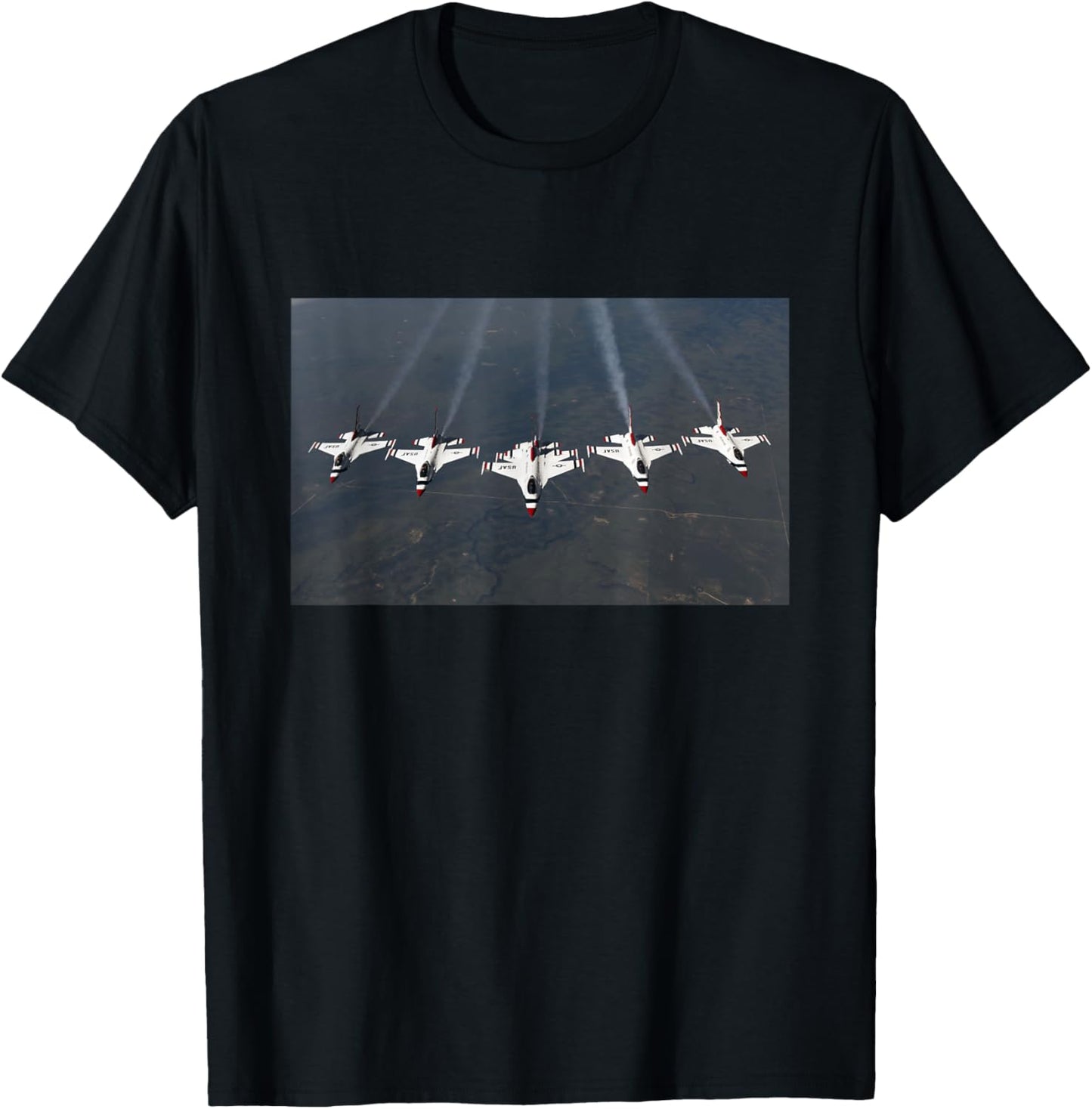 Thunderbirds Tbirds 57th Wing , Small, Black T-Shirt - T-Shirt | Black