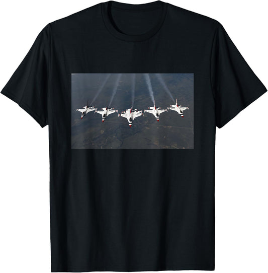 Thunderbirds Tbirds 57th Wing , Small, Black T-Shirt - T-Shirt | Black