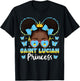 Lucian Princess Saint Lucia Flag Proud St Lucian Women T-Shirt - T-Shirt | Black