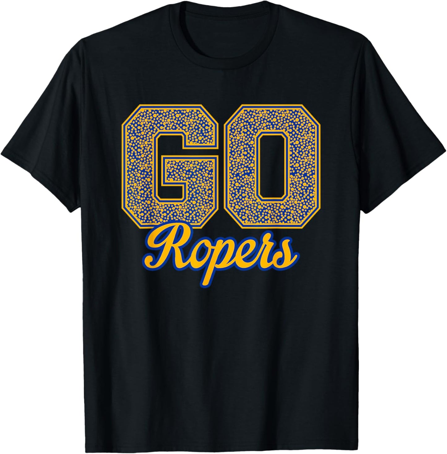 Will Rogers Ropers GO! School Pride T-Shirt - T-Shirt | Black