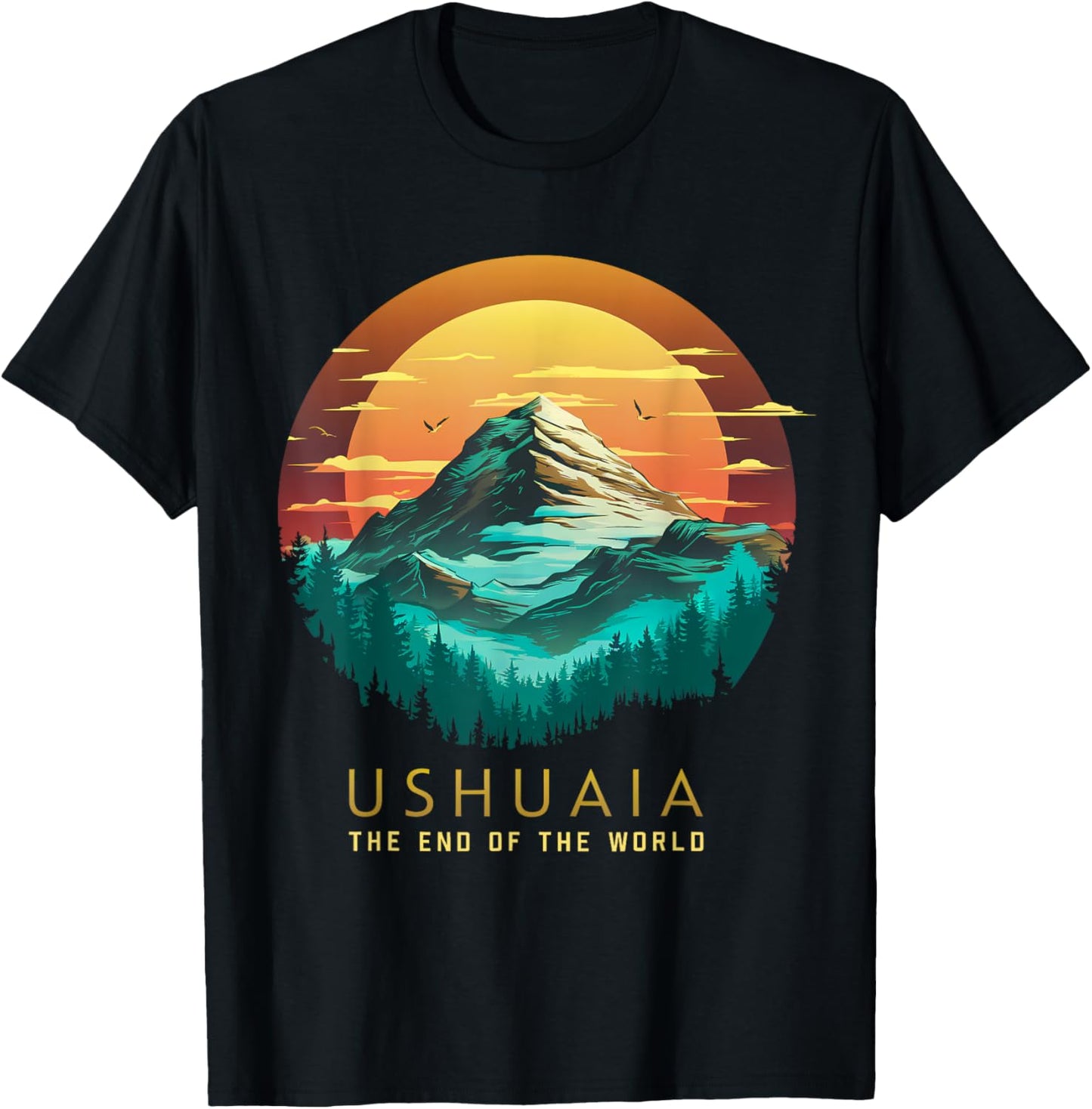 Ushuaia, Argentina Argentino T-Shirt - T-Shirt | Black