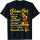 African American Birthday Black Women Gemini Girl T-Shirt - T-Shirt | Black