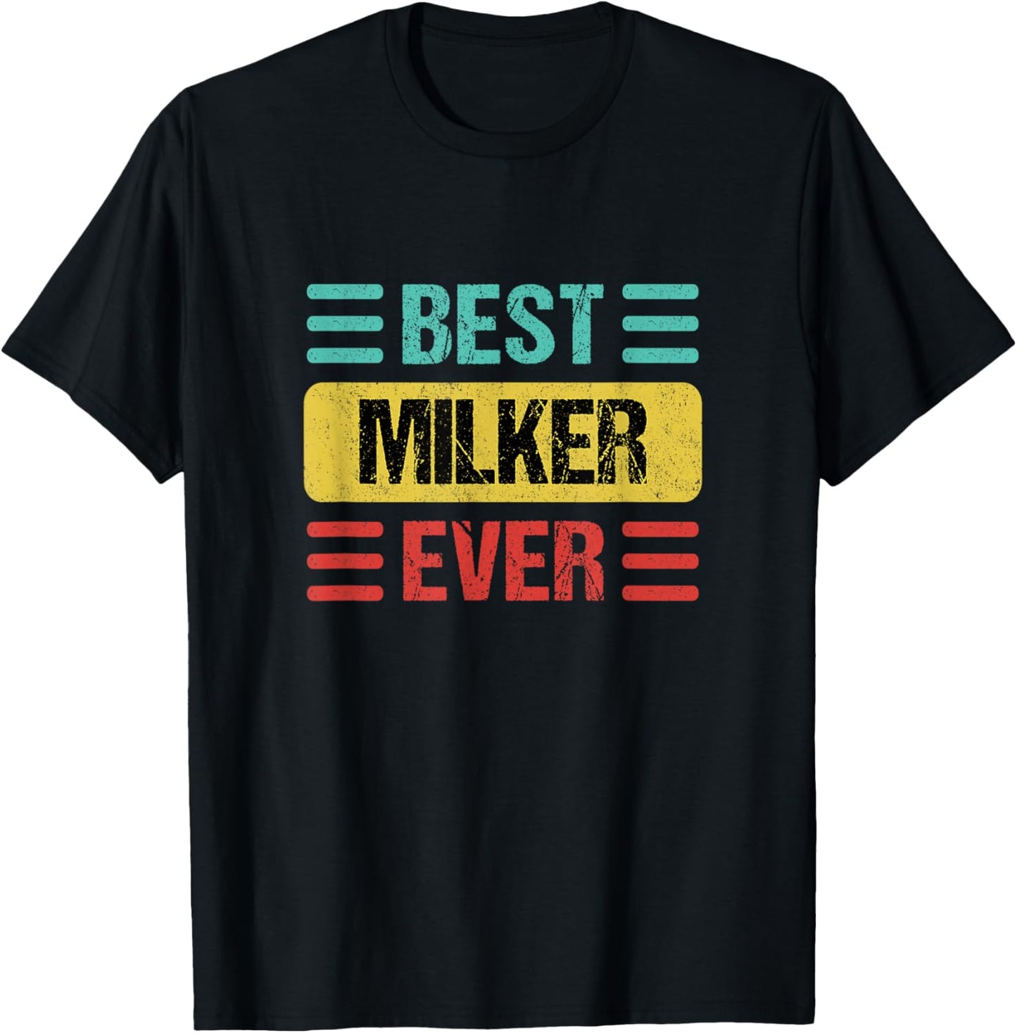 Milker T-Shirt - T-Shirt | Black