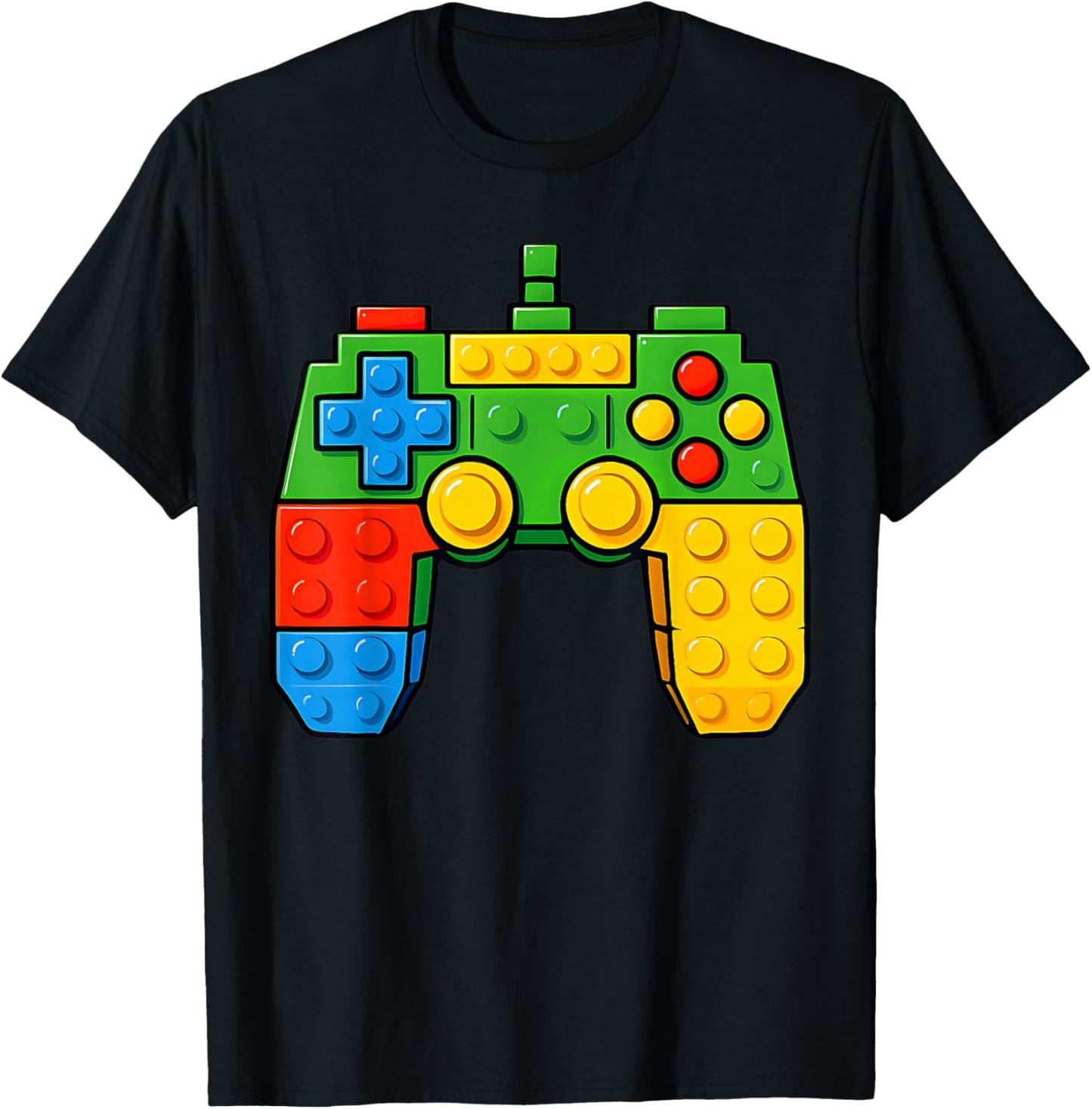 Console de Jeu Master Builder Block Building Briques Jouets T-Shirt - T-Shirt | Black