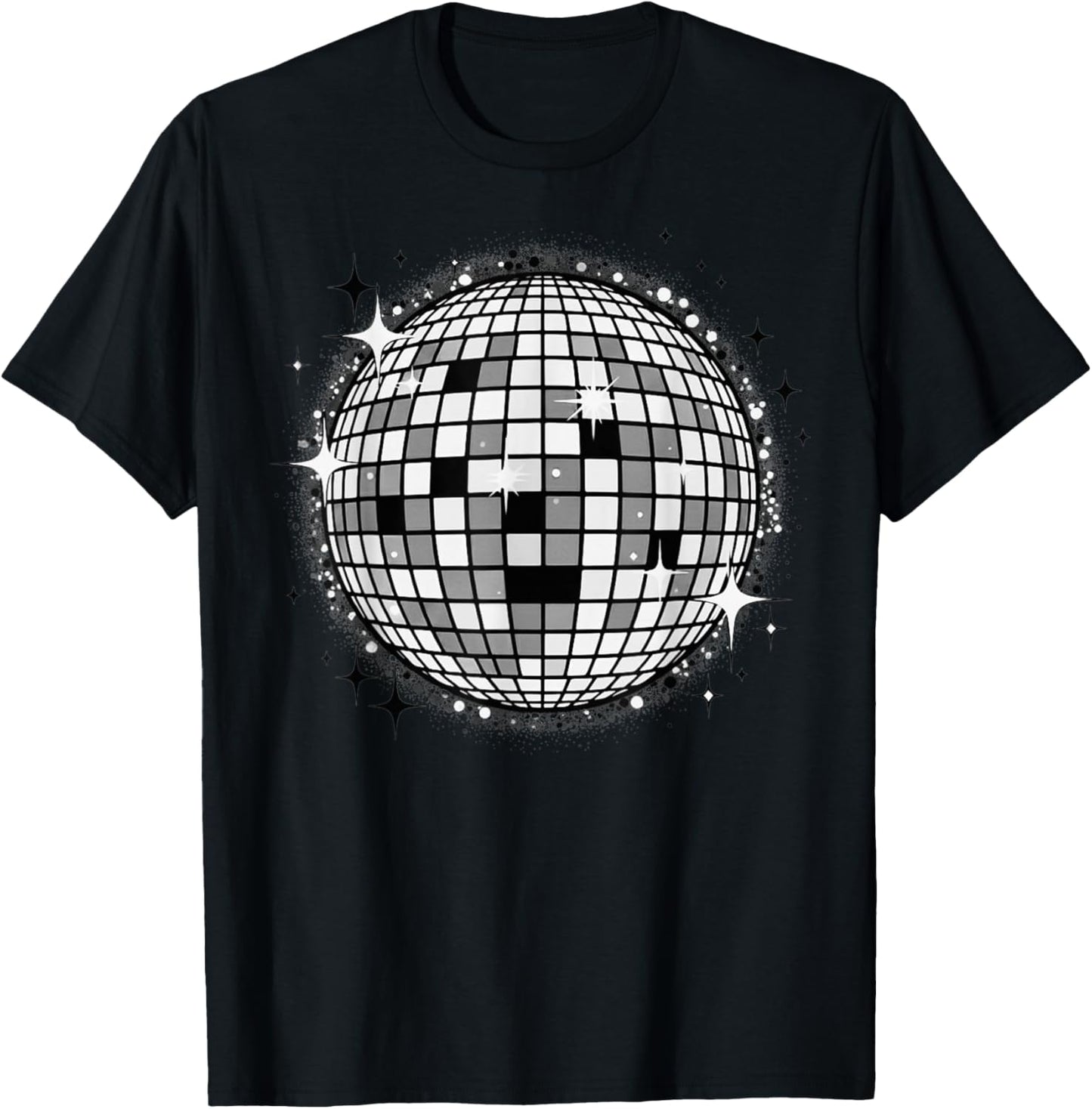 Disco Ball T-Shirt - T-Shirt | Black