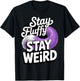 Furry Fandom Fluffy Tail Fursonas Weird T-Shirt - T-Shirt | Black