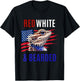 Bearded Dragon American Flag 4th of July Independence Day T-Shirt - T-Shirt | Black