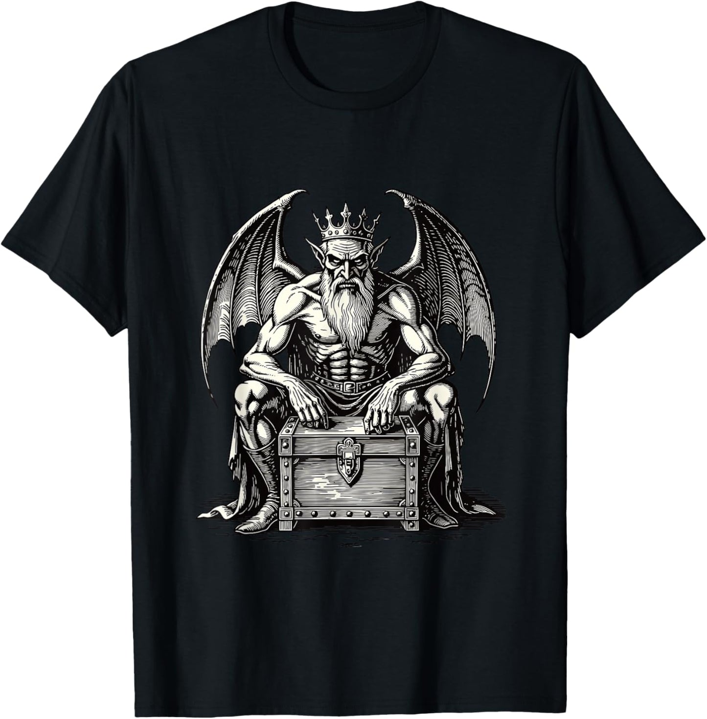 Mammon Demon Riches of Ruin T-Shirt - T-Shirt | Black