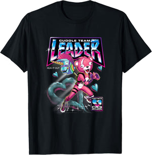 Fortnite Cuddle Team Leader Hug It Out T-Shirt - T-Shirt | Black