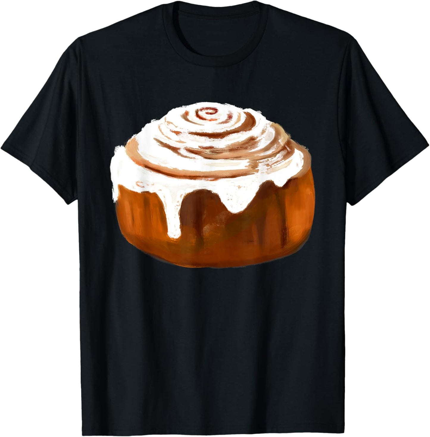 Cinnamon Roll Costume Halloween Bread Cosplay Food Costume T-Shirt - T-Shirt | Black
