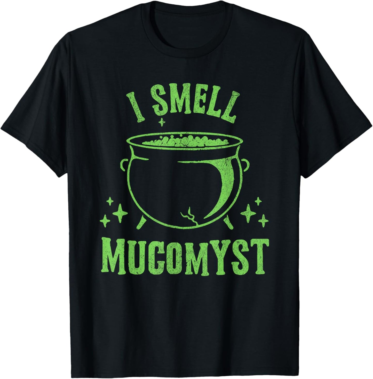 I Smell Mucomyst Funny Halloween Respiratory Therapist T-Shirt - T-Shirt | Black