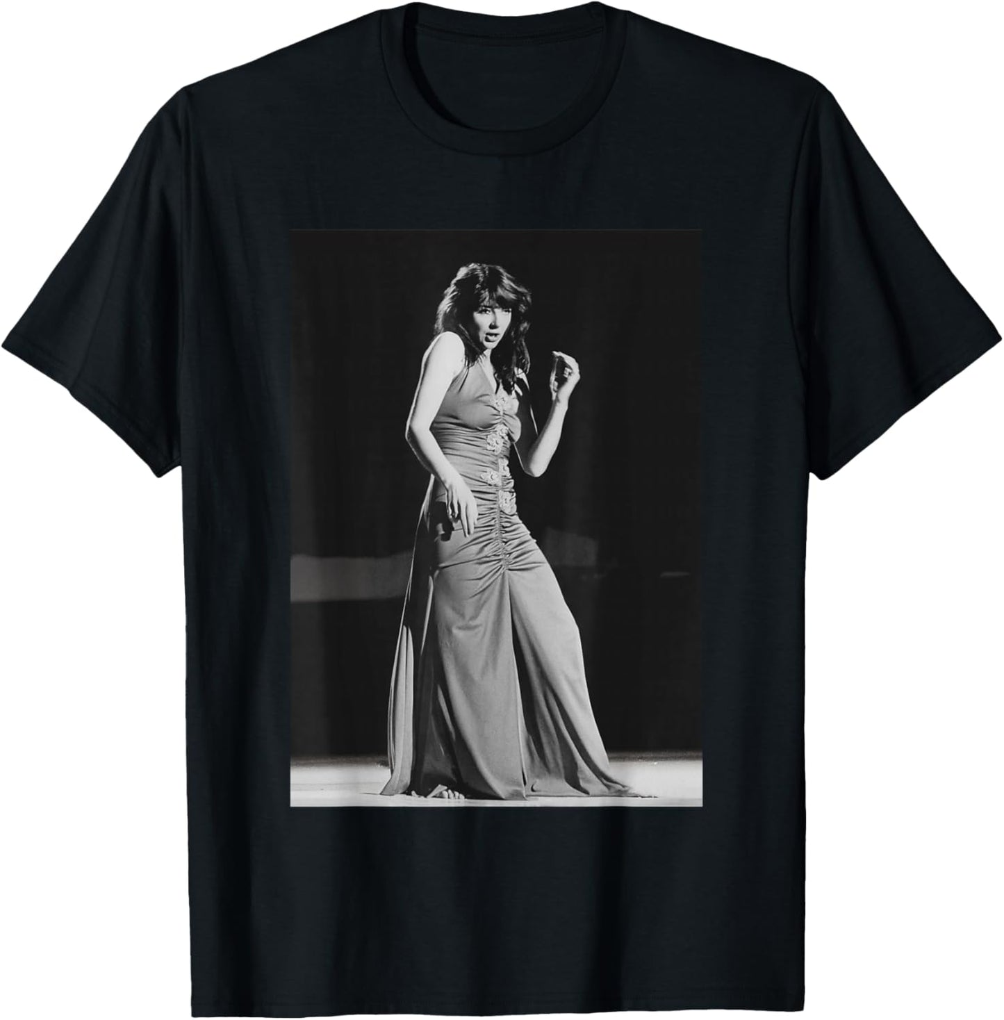 Kate Bush Performing Wow for Swiss TV Lionheart Tour of Life T-Shirt - T-Shirt | Black