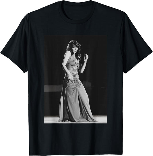 Kate Bush Performing Wow for Swiss TV Lionheart Tour of Life T-Shirt - T-Shirt | Black