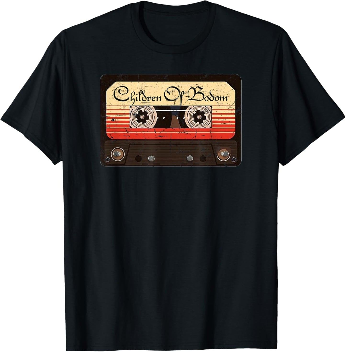 Children Of Bodom Vintage Cassette Funny Women Kids T-Shirt - T-Shirt | Black