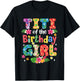 Titi of The Birthday Girl Hawaii Family Party Decor T-Shirt - T-Shirt | Black