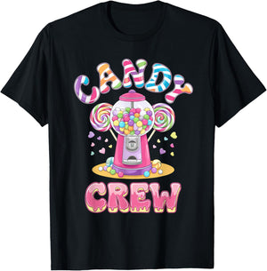 Candy Crew Shirt Men Women Children's T-Shirt - T-Shirt | Black