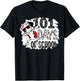 100 Days Of School Dabbing Dalmatian Dog 100th Day Of School T-Shirt - T-Shirt | Black