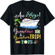 Aw Cruise Ship Grandma & Grandson Trip 2025 Family Vacation T-Shirt - T-Shirt | Black