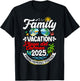 Family Vacation Playa del Carmen 2025 Making Memories Summer T-Shirt - T-Shirt | Black