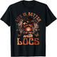 Life Better with Locs Butterfly Melanin Afro African Loving T-Shirt - T-Shirt | Black