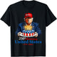 Donald Trump Celebrate 250th America Birthday US Anniversary T-Shirt - T-Shirt | Black