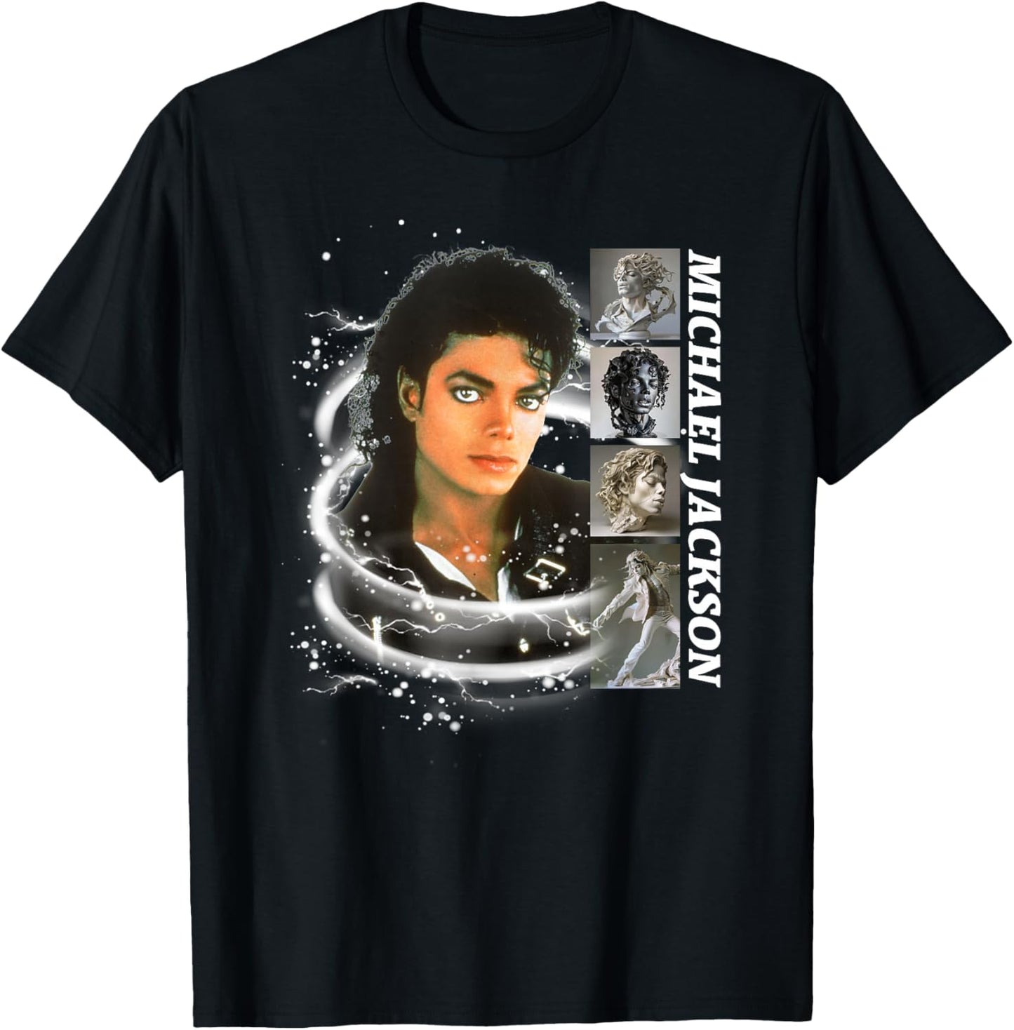Michael Jackson 050 T-Shirt - T-Shirt | Black