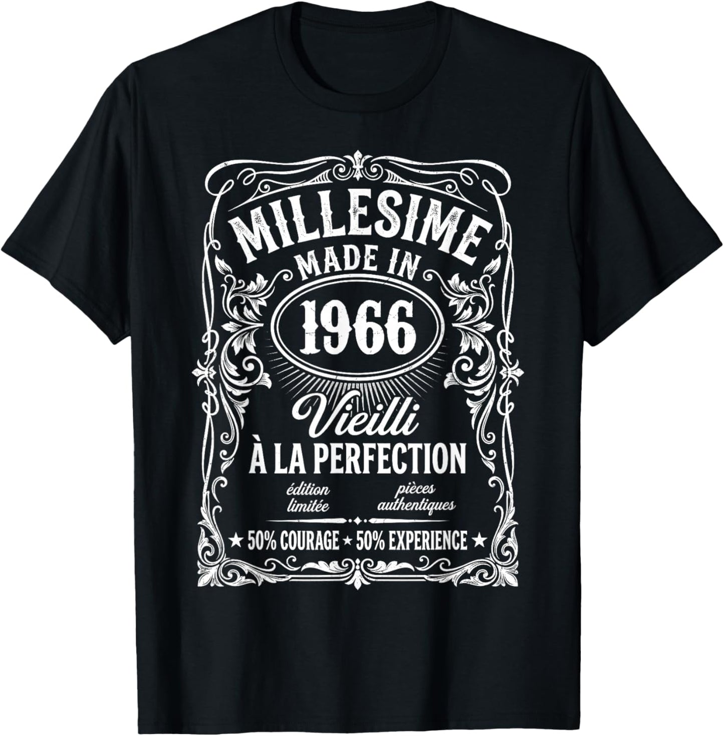 60 Years Vintage Limited Edition Gift Humour T-Shirt - T-Shirt | Black